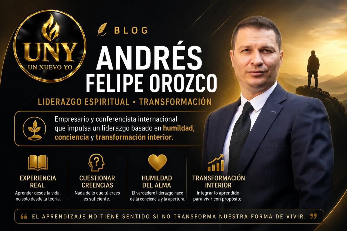 Andrés Felipe Orozco: el liderazgo que comienza cuando dejas de creer que ya lo sabes todo