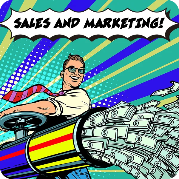 Sales and Marketing!