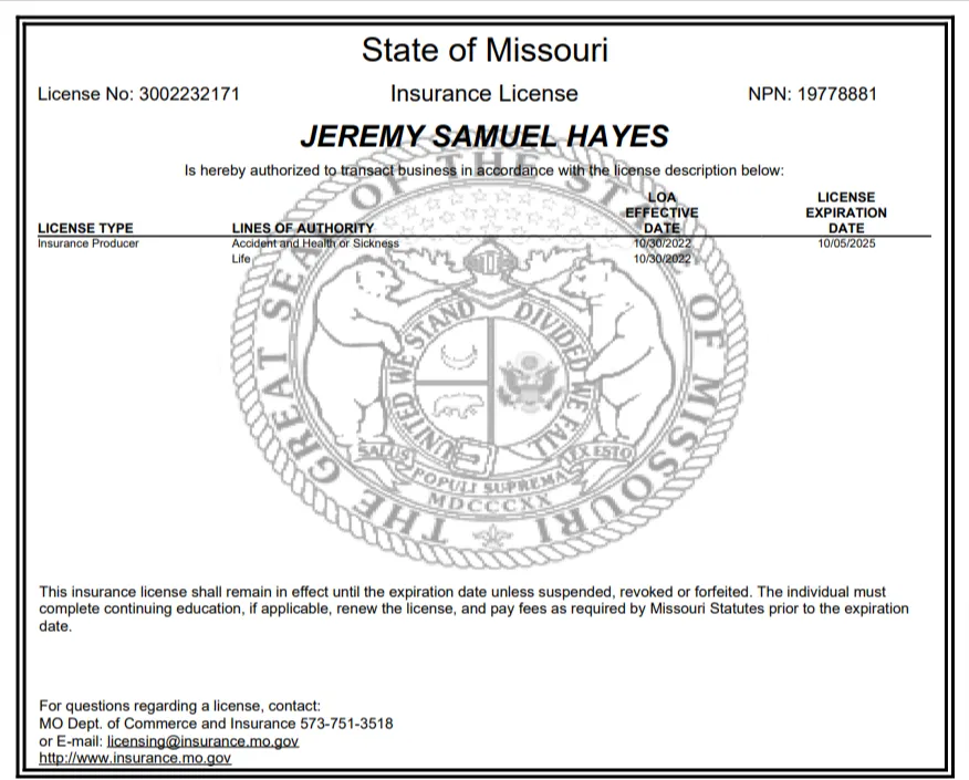 state license