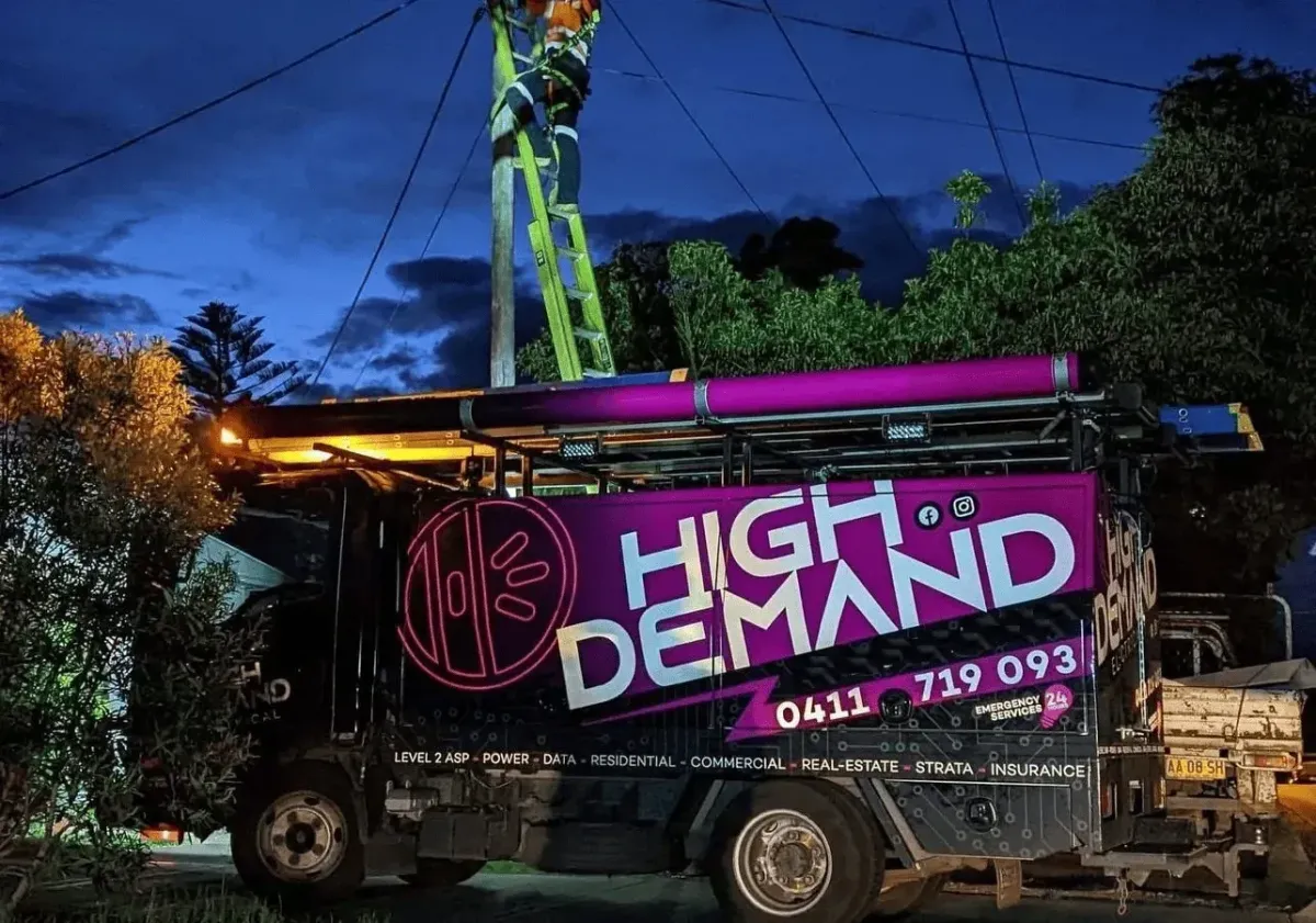 High Demand Restoration truck and equipment ready for 24/7 emergency flood and water damage restoration service.