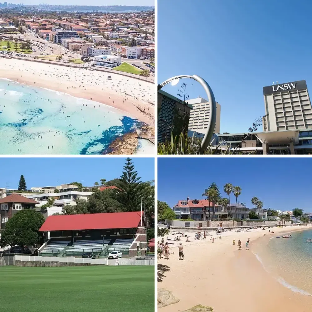 Scenic views of Sydney’s Eastern Suburbs highlighting professional flood restoration services.