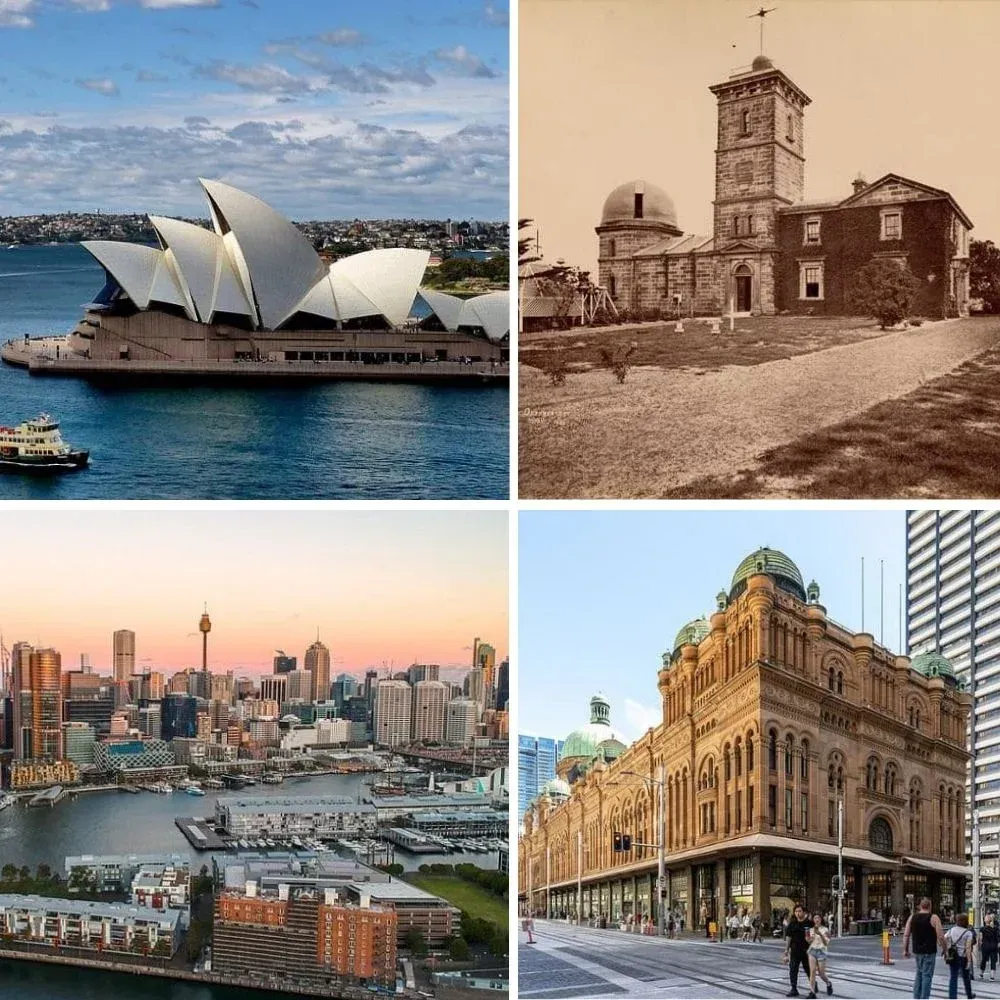 Iconic Sydney CBD landmarks representing professional flood and mould restoration services.