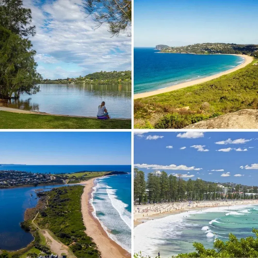 Scenic Northern Suburbs beaches and coastline representing expert flood and water restoration services.