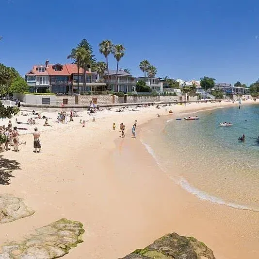 Beautiful shoreline at Nielsen Park, Vaucluse, part of the Eastern Suburbs area serviced for mould and water restoration.