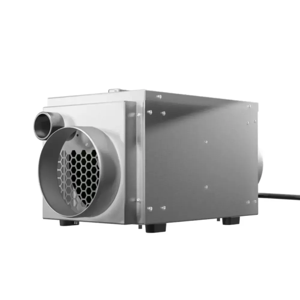 Broken drywall pieces showing physical mould removal during restoration work.