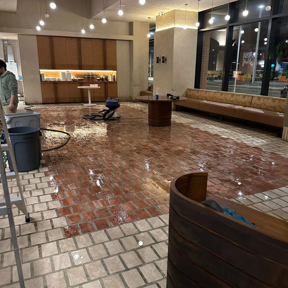 Emergency Flood Restoration After Fire Sprinkler Discharge in a Commercial Restaurant in Merrylands, NSW