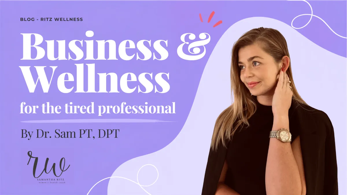 Ritz Wellness blog banner