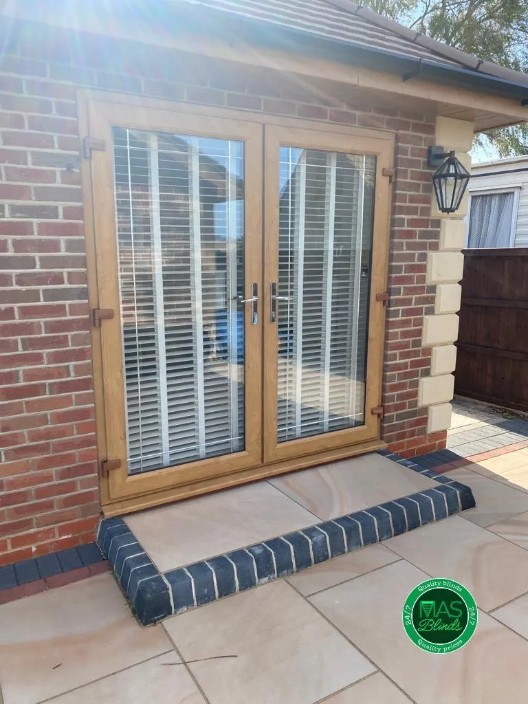 patio door blinds kent