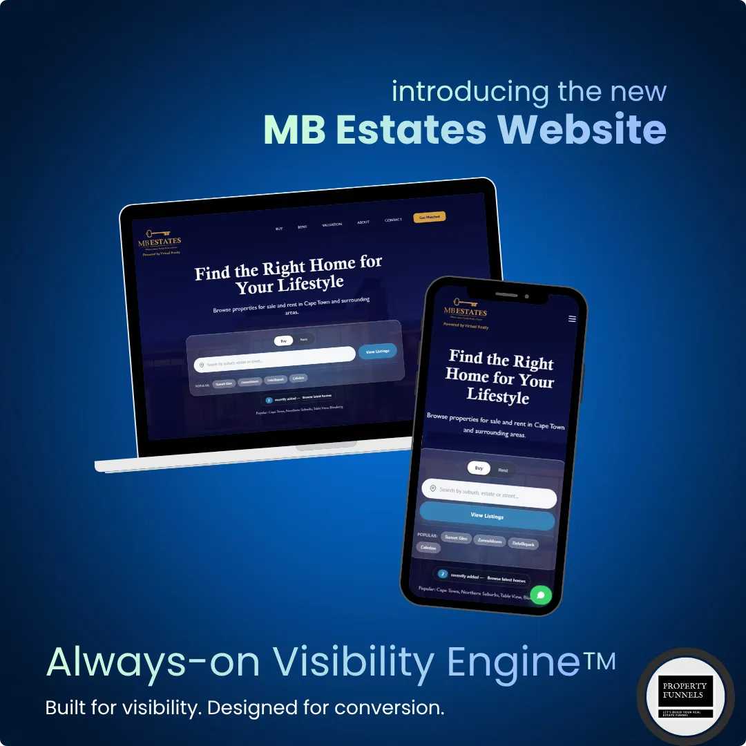 MB Estates website