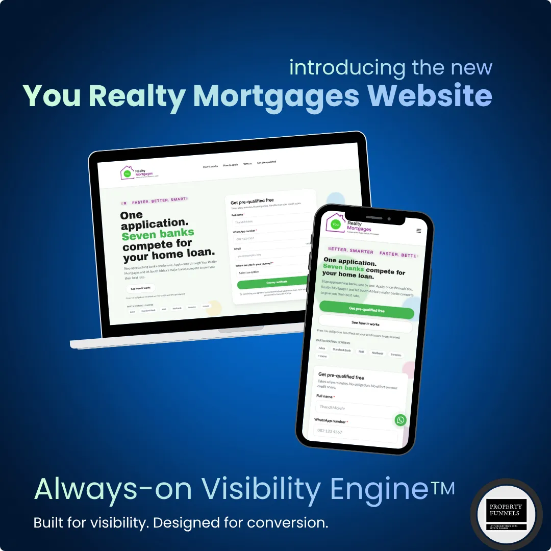 You Realty Mortgages website