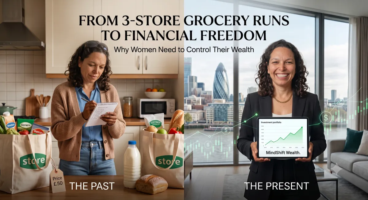 From 3-Store Grocery Runs to Financial Freedom: Why Women Need to Control Their Wealth