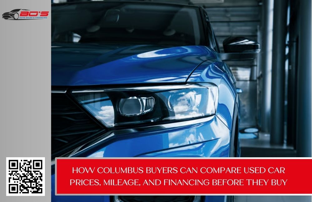 How Columbus Buyers Can Compare Used Car Prices, Mileage, and Financing Before They Buy