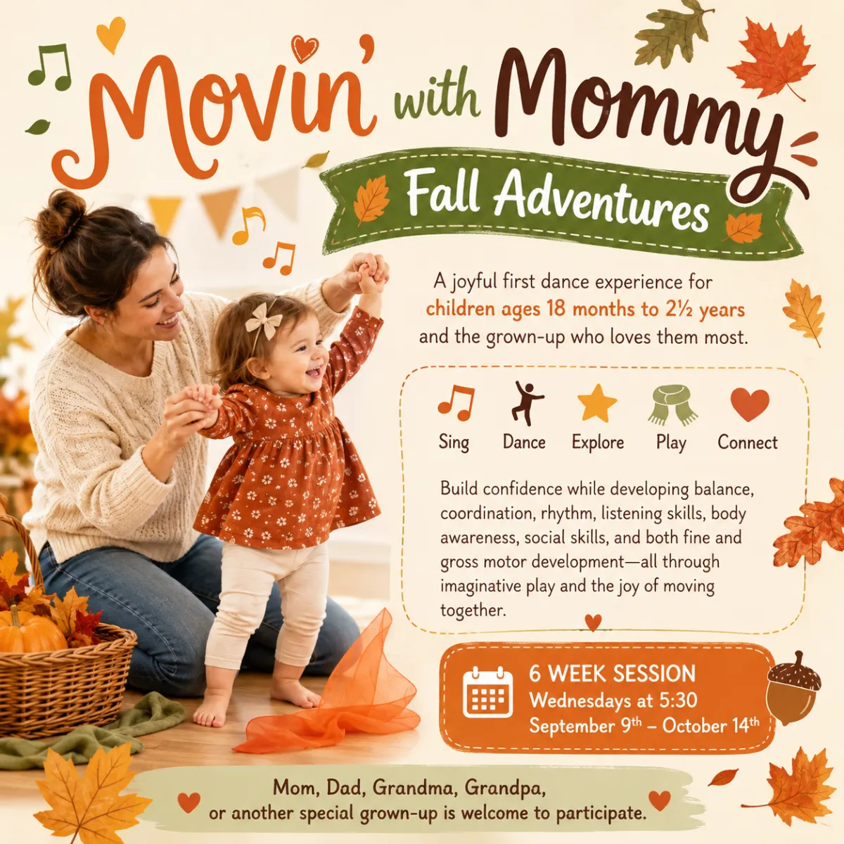 Mommy and me dance classes