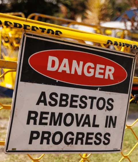 Asbestos Work Stop Removal