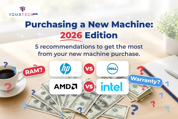 Purchasing A New Machine - 2026 Edition