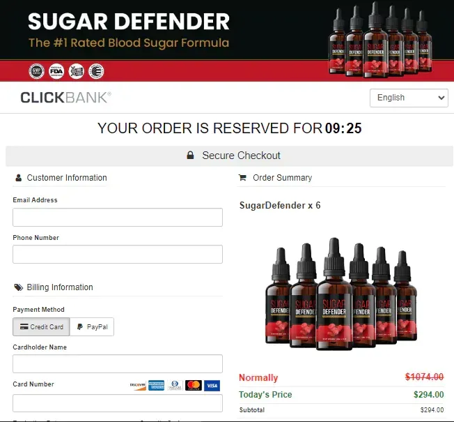 sugar defender 24 drops 