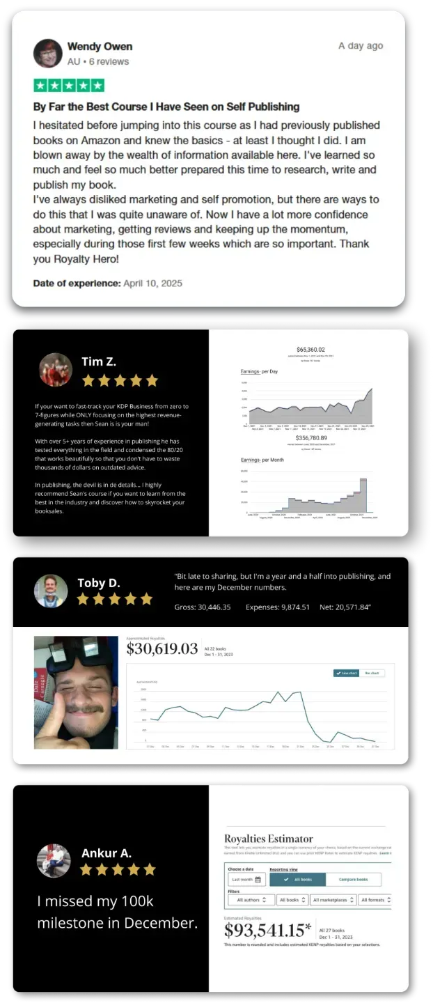 Testimonial screenshot