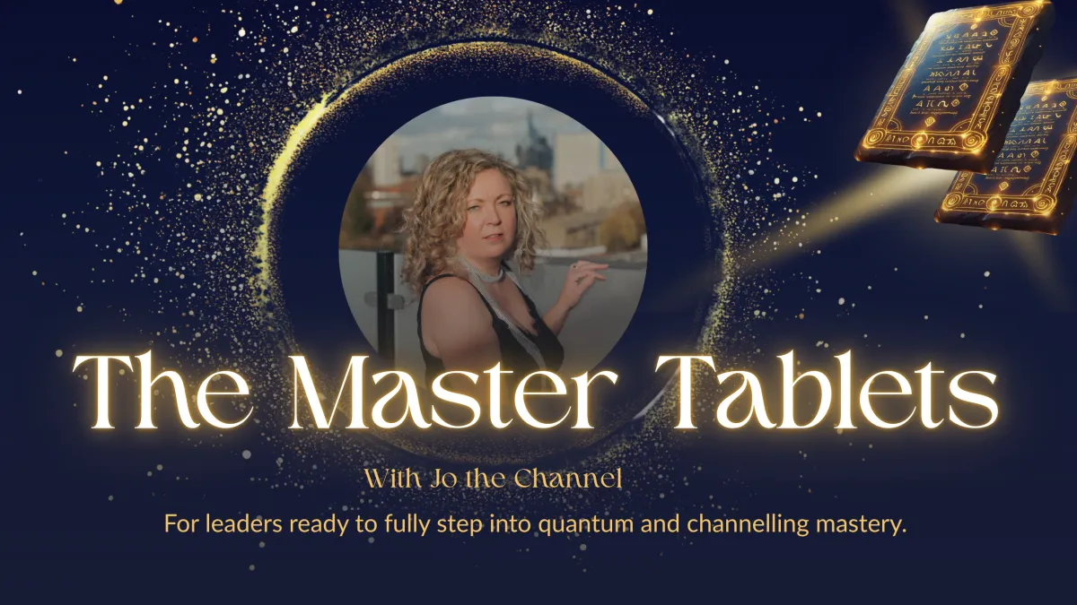 The Master Tablets with Jo The Channel