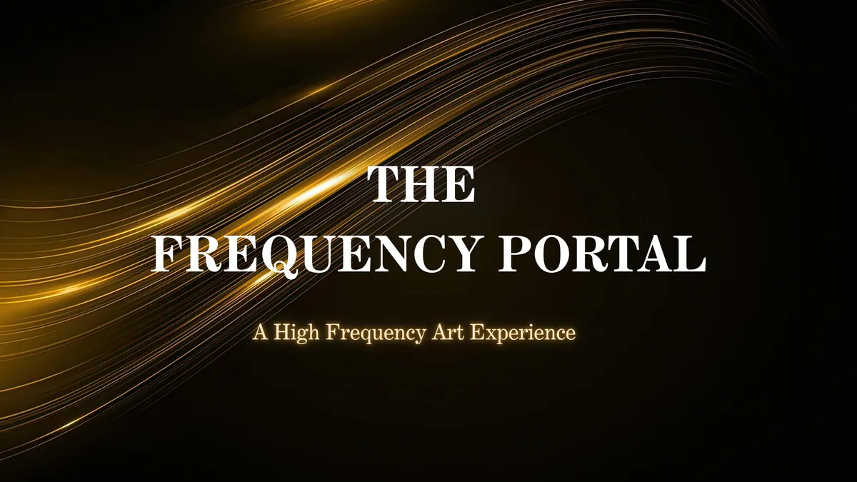 Luxuryhigh frequency art with Jo The Channel