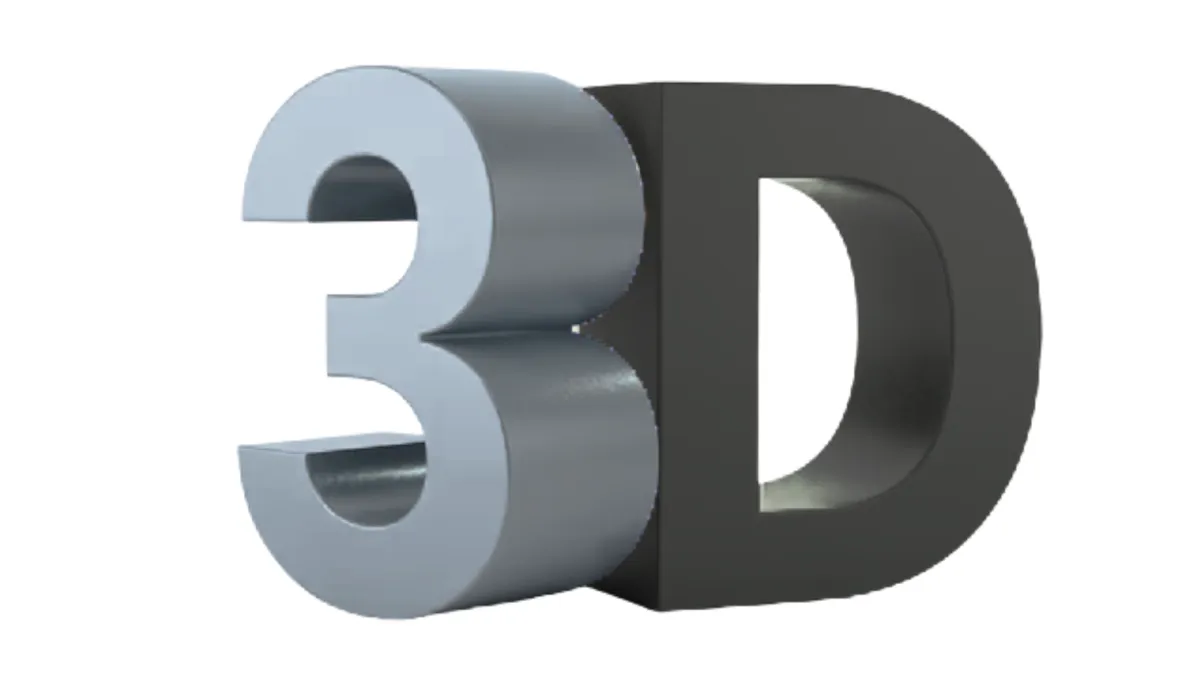 dimensional signage installation