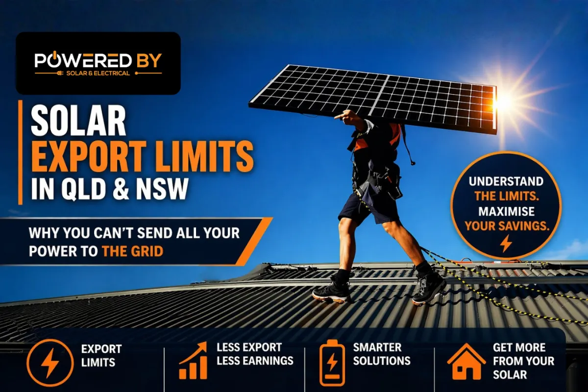 Solar Export Limits in QLD & NSW | Why You Can’t Export All Your Power
