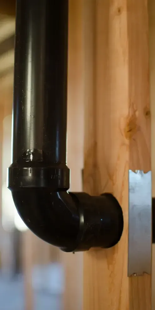 drain pipe in wall for plumber seo site
