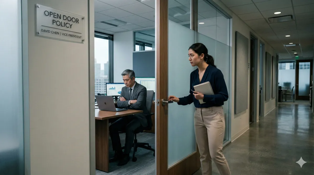 Your “Open Door” Policy Isn’t Open—It’s Conditional