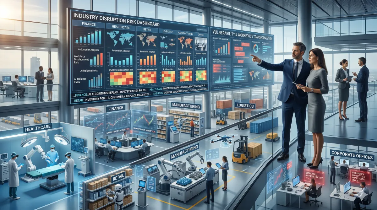 Industries Most Vulnerable to the AI Workforce Shift—Is Yours One of Them?