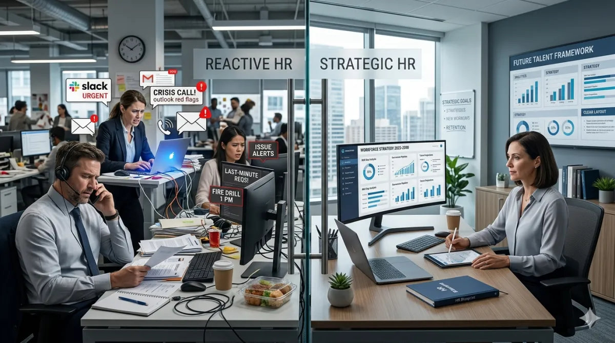 Why HR Can’t Be Strategic When It’s Trapped in Reaction Mode