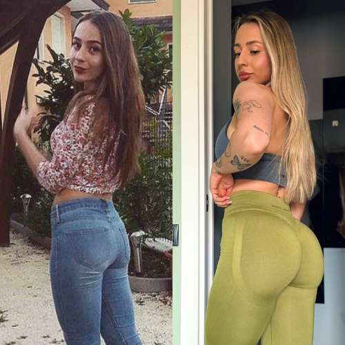 Transformare corporală înainte și după - Recompoziție Corporală