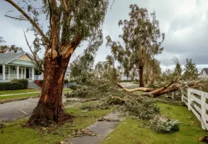 Storm Damage Tree Cleanup and Restoration