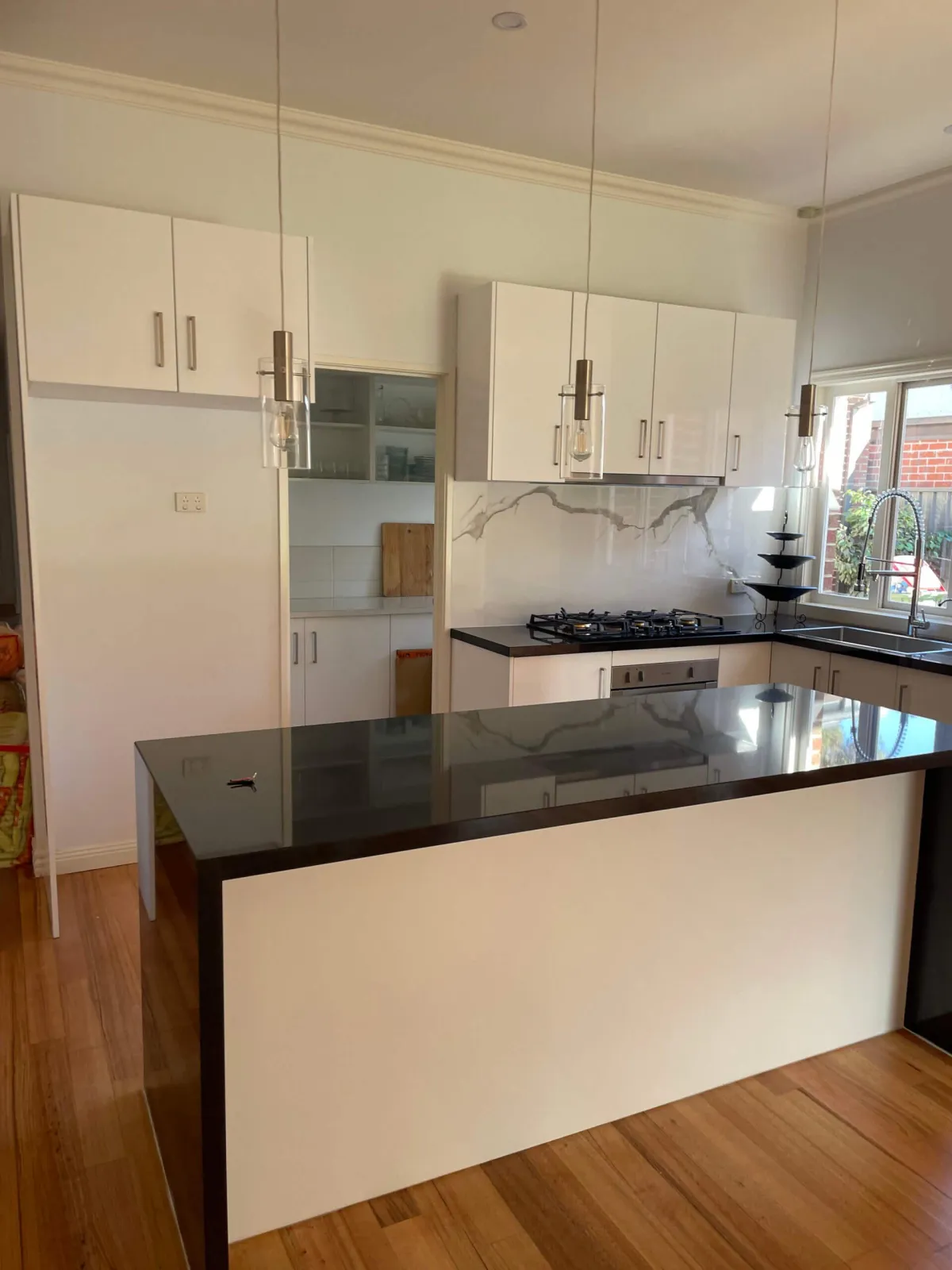 Renovated Kitchen Island