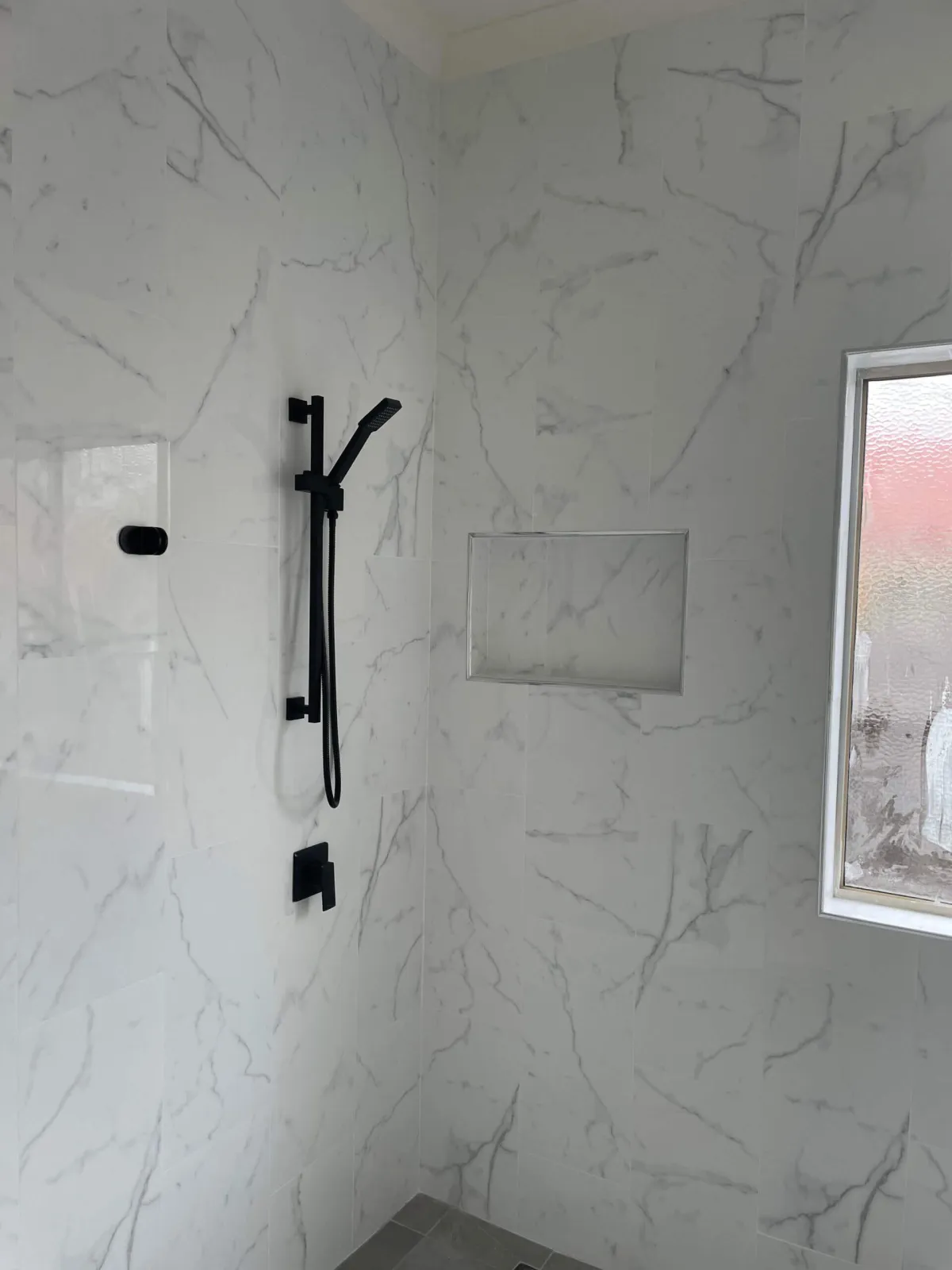 Renovated Shower