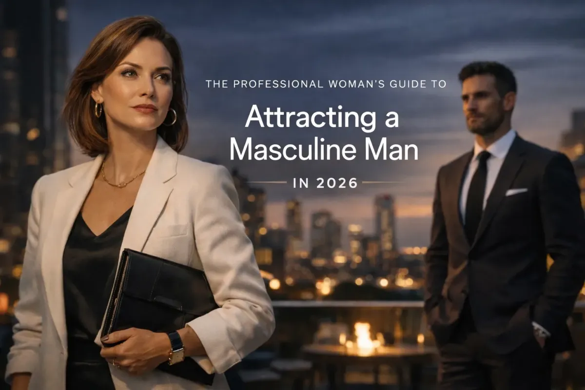 The Professional Woman’s Guide to Attracting a Masculine Man in 2026