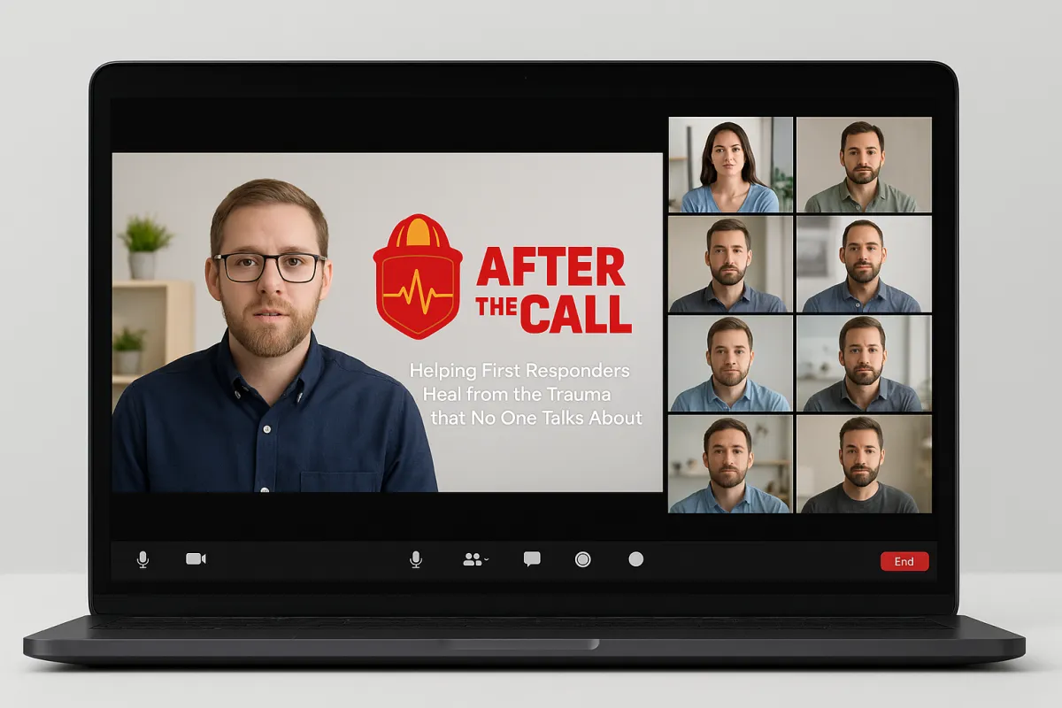 four women looking down