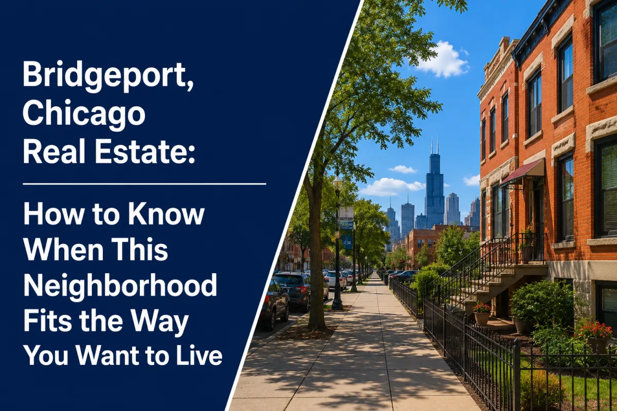 Bridgeport Chicago real estate and neighborhood homes for sale