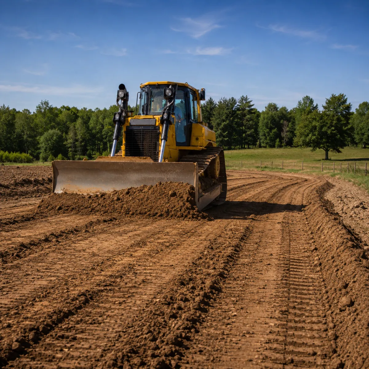Dozer work and land grading contractor