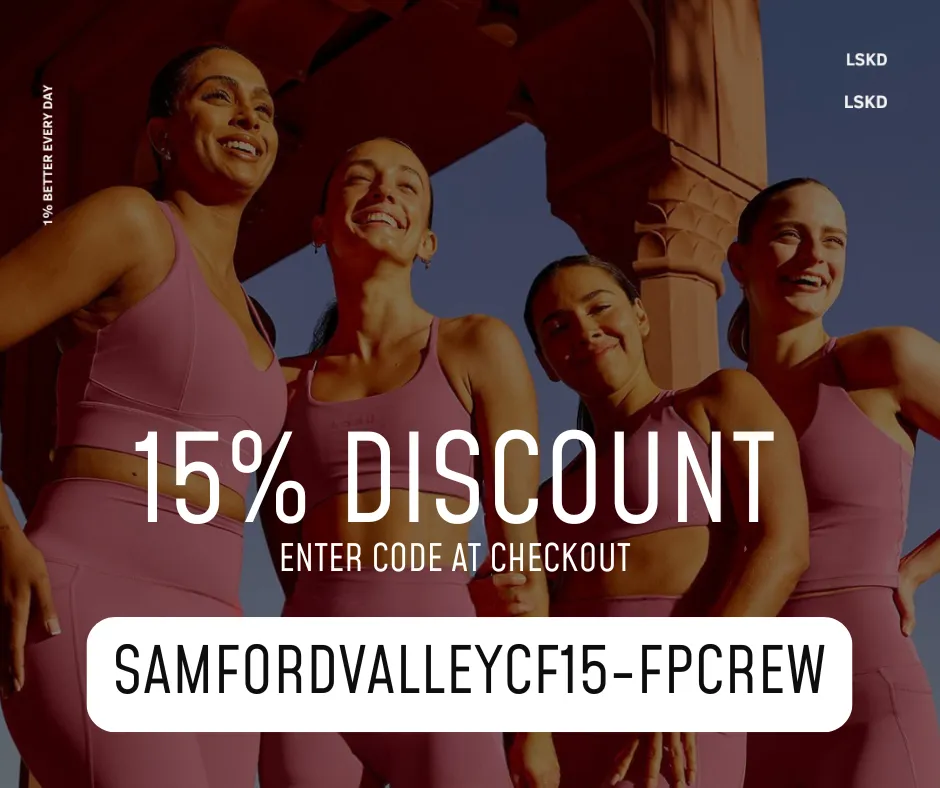 LSKD activewear partnership at Hardware Junction with 15% discount code offer