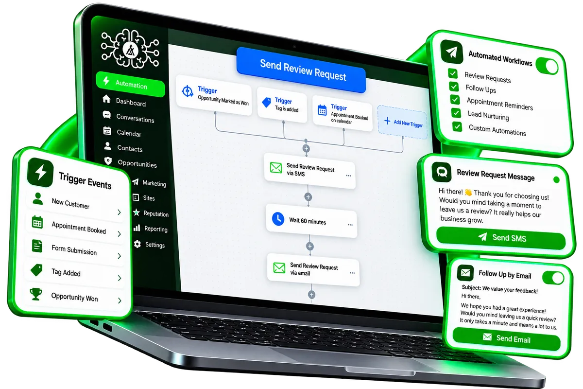 Solutions AF All-in-One AI Powered CRM Software