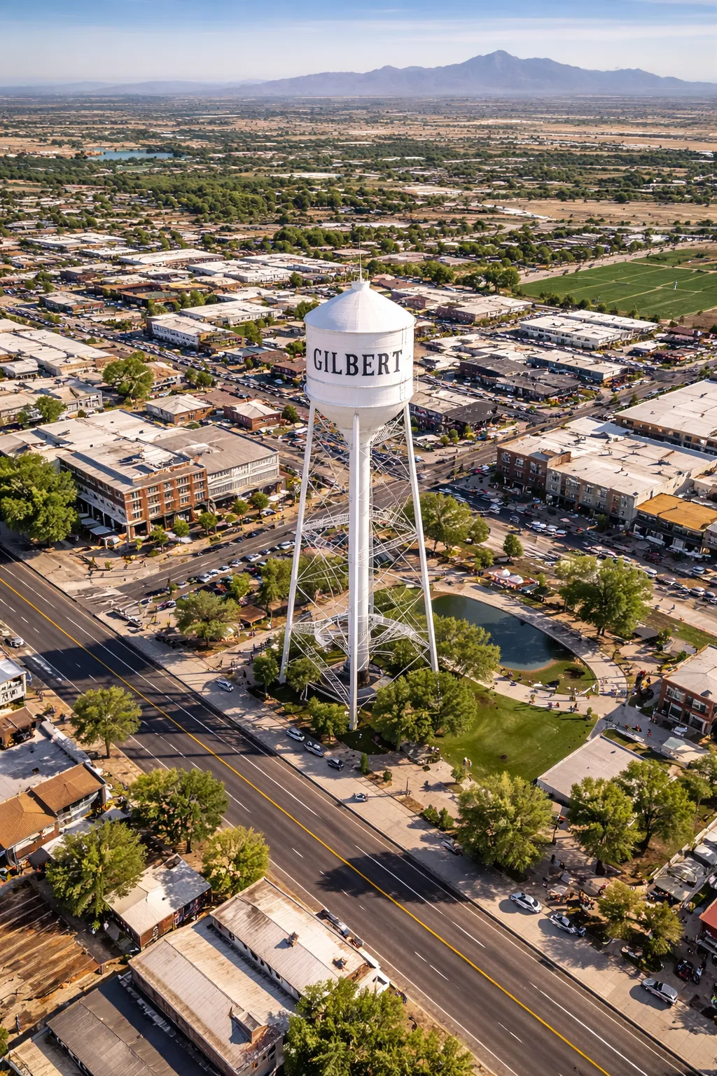 Aerial photo of downtown Sacramento