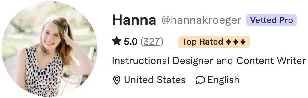 Fiverr Hanna