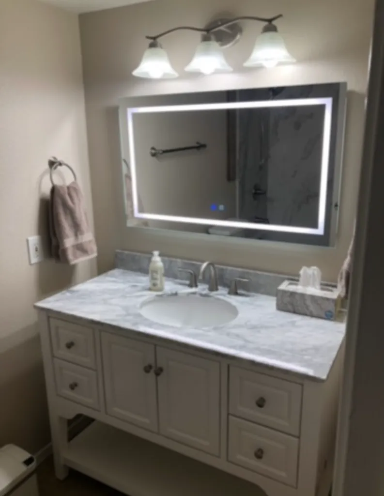 Modern bathroom renovation for Mesa homeowners
