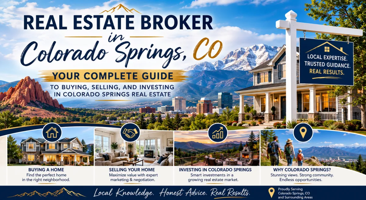 Ted Bachara Real Estate Broker in Colorado Springs CO helping buyers and sellers across Briargate, Pine Creek, Black Forest, Monument, Broadmoor and Manitou Springs