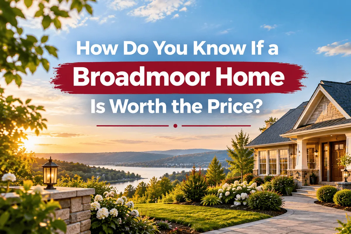 How Do You Know If a Broadmoor Home Is Worth the Price