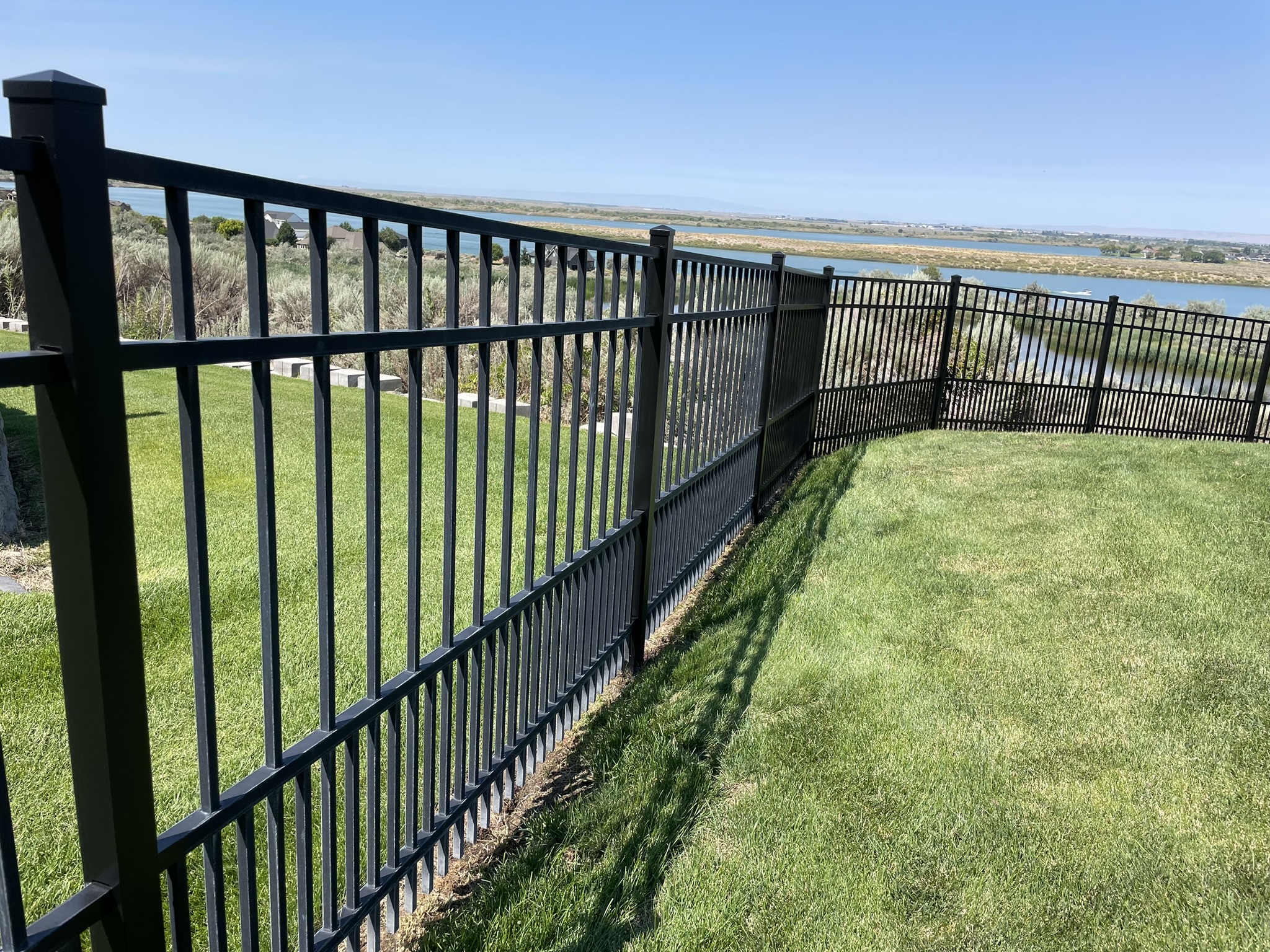 wrought iron fence installation meridian id