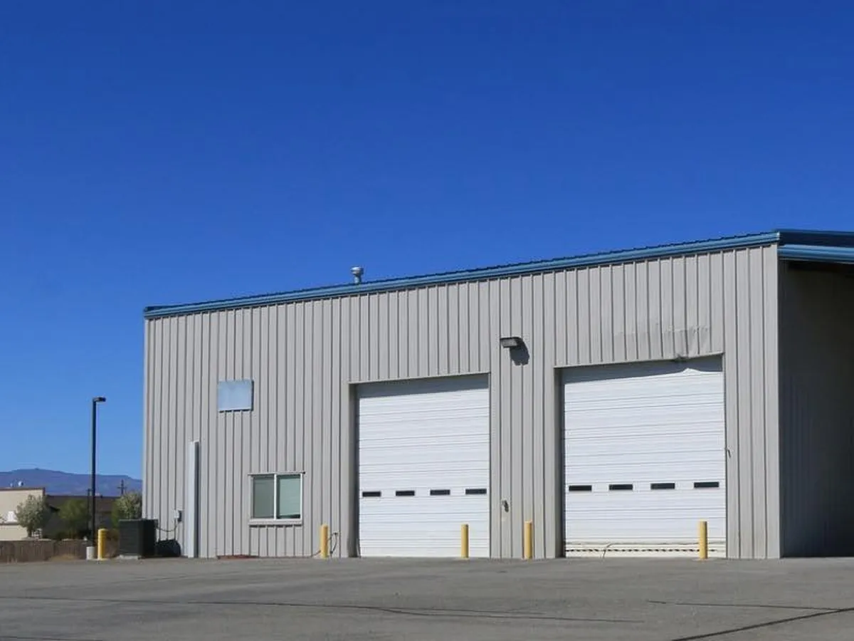 Spacious workshop metal building from Salt Lake Metal Buildings