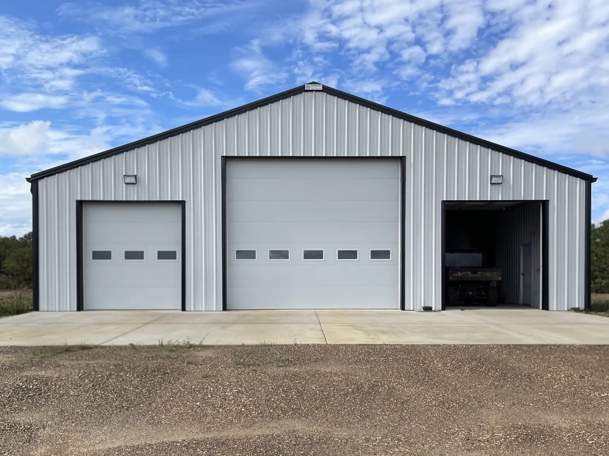 Custom steel warehouse built by Salt Lake Metal Buildings in Utah