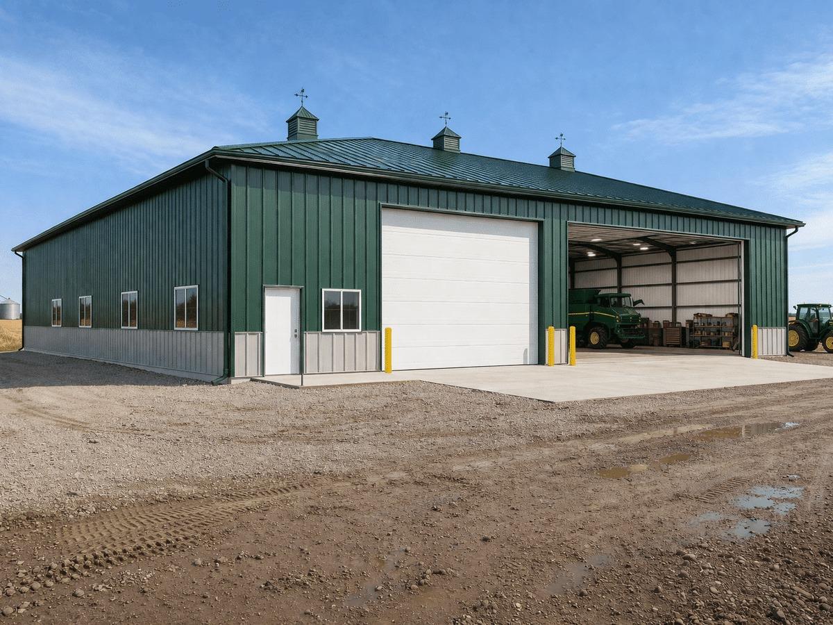 Durable pre-engineered metal building designed by Salt Lake Metal Building