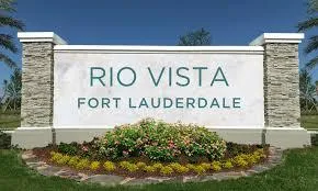 Covered deck with lounge area in Fort Lauderdale’s Rio Vista