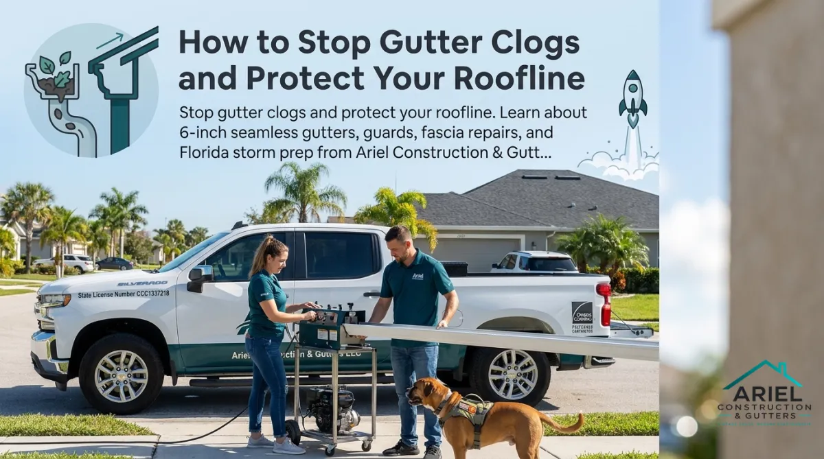 How to Stop Gutter Clogs and Protect Your Roofline